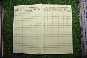 Bank of Baroda Daily Cash Register